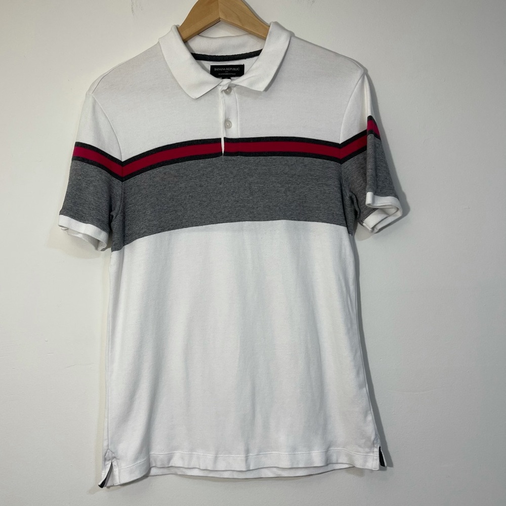 Banana Republic Men’s Slim Fit Dress Polo Size M